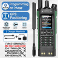 BAOFENG UV-32 GPS Walkie Talkie 10W Multi Band Bluetooth Programmierung NOAA Ham Two Way Radio