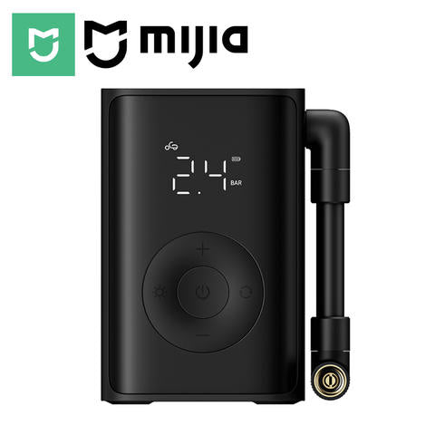 MIJIA Reifenfüller Tragbar Elektrisch Akku Luftkompressor Mini 150PSI Display LED Autoreifen Smart