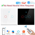 AXUS Wandschalter Tuya Smart Life WiFi Fernbedienung Touch-Steuerung WLAN Smart Switch Alexa Google Home