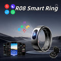 R08 Smart Ring Gesundheits- und Schlafmonitor 5ATM Herzfrequenz Multi-Sport Ladecase