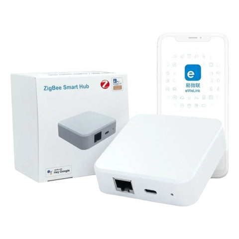 ZB-GW03 Smart Zigbee 3.0 RJ45 Ethernet Bridge Gateway Hub EWeLink MQTT DIY Smart Home