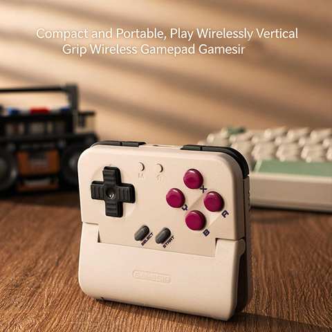 Retro Mini Taco Bluetooth Gamepad Controller Android iOS NES Arcade Emulator