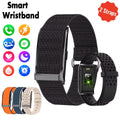 Smart Fitness Armband Sport Band Herzfrequenz Blutdruck Monitor Wasserdichte Multifunktions Uhr
