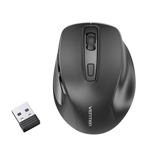 Vention Bluetooth 5.1 Maus USB 2.4G Dual-Modus 4000 DPI Stummschaltung 6 Tasten MacBook Tablet Laptop