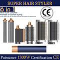 SenCiciMen X9 Multi Haar Styler Lockenstab Heißluftbürste Curler Haartrockner Salon Profi Smart