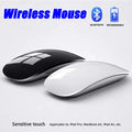Kabellose Bluetooth Maus Multi-Touch Ergonomisch Leise Typ-C Aufladbar Gaming Büro Universal