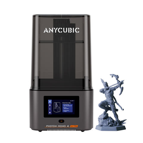 ANYCUBIC Photon Mono 4 Ultra 10K Resin 3D-Drucker 7 Zoll LCD UV-Harz 2.2L Bauvolumen Hochpräzise Smart