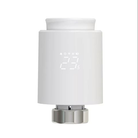 Tuya Smart WiFi Zigbee Dual Heizkörperthermostat TRV Programmierbar App Fernsteuerung Alexa Google Smart