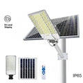 Ultrahelle Solar-Straßenlaterne 6500W Dämmerung 15000mAh Ferngesteuert Sicherheitslampe Hof Garten Terrasse