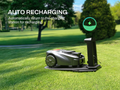ISWARD GS 2026 Mähroboter 1000m² RTK 47° 360° Vision GPS Diebstahlschutz Kabellos App Smart