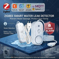 Tuya ZigBee Wassersensor Leckage Alarm Flutdetektor Smart Home APP Z2MQTT Sicherheitsschutz