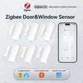 Zigbee Türsensor Fenstersensor Magnetisch Offen-Geschlossen-Detektor Smart Home Tuya Z2M HA Hub