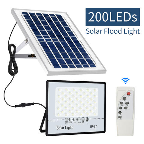 Solar Flutlichter Außen Wasserdicht LED Super Hell Solarpanel Reflektor Wand Garten Straße