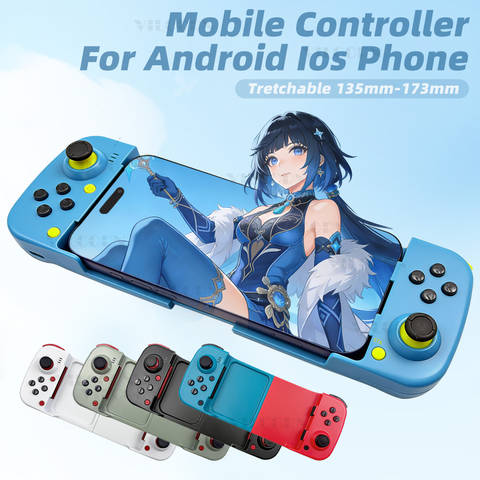 D3 Mobiles Gamepad Bluetooth Ausziehbar Xiaomi Samsung iOS Switch Turbo Makro