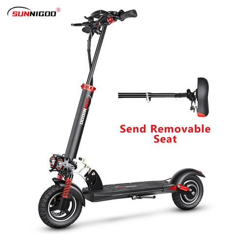 SUNNIGOO NFC-Schloss E-Scooter 48V 800W 15Ah 55km Mit Sitz Faltbar Smart App