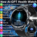 2026 KI-gestützte Körperfettanalyse Smartwatch EKG PPG Harnsäure Blutdruck AMOLED-Bildschirm