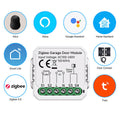 Tuya WiFi Zigbee Smart Garagentoröffner Dual-Protokoll Alexa Google Home Alice App Fernsteuerung Smart