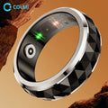 COLMI R11 Keramik Smart Ring Fidget Spinner Ladeetui Gesundheitsmonitor 5ATM wasserdicht