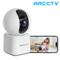 ARCCTV 2K WiFi 5G Babyphone Kamera Zwei-Wege IR Nachtsicht PTZ 360° Auto Tracking