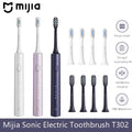 Mijia T302 Elektrische Zahnbürste 360° Kabelloses Laden IPX8 4 Modi 4 Bürstenköpfe Smart Sonic Zahnreinigung