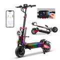 BOYUEDA S5 Elektroroller 6000W Doppelmotor 60V 38Ah 120km 85km/h NFC App RGB Offroad Smart
