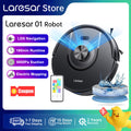 Laresar Mars01 Saug- und Wischroboter LDS LiDAR Navigation 5000Pa Saugkraft Intelligente Kartierung Teppich Tierhaarreinigung