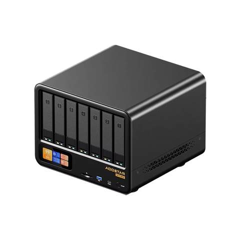 Aoostar WTR MAX 11-Bay NAS AMD Ryzen 7 PRO 8845HS Dual 2.5G ECC-Speicher Heimnetzwerk Smart