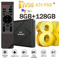 Android 16 Smart TV Box Rockchip RK3518 8GB 128GB WiFi6 BT5.4 8K 4K HD Sprachassistent Smart Media Player IPTV