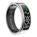 COLMI R12 Smart Ring Kabelloses Laden Display Touch Gesundheitsmanager Multi-Sport Gold Silber