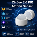 Zigbee 3.0 PIR Bewegungssensor kompatibel mit Home Assistant Alexa ZHA Zigbee2MQTT SmartLife