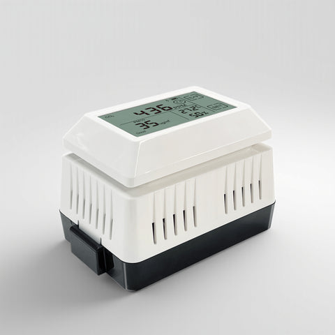 Ecowitt WH46D 7-in-1 Luftqualitätssensor LCD NDIR CO2 PM1.0 PM2.5 PM4.0 PM10 Temp Feuchtigkeit Smart
