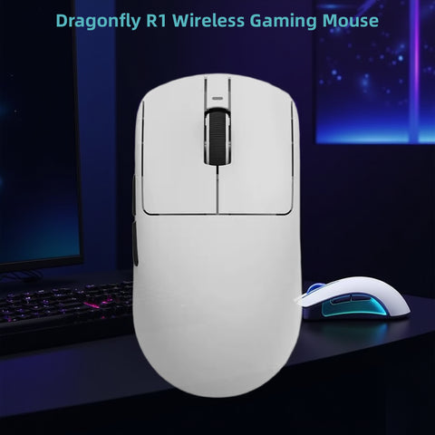 ATK VXE Dragonfly R1 Pro MAX Gaming-Maus PAW3395 Kabellos FPS E-Sport Leicht Wiederaufladbar Smart