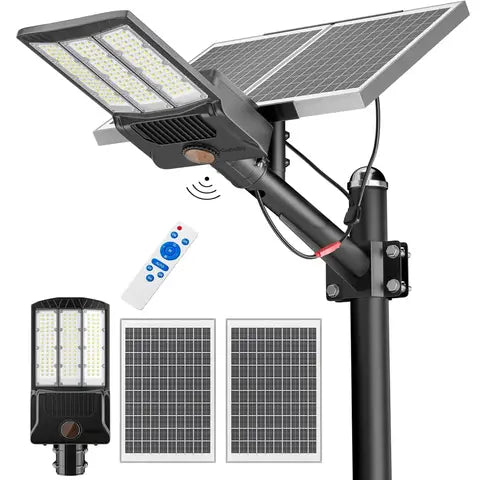 Solar Flutlicht Außen Dusk-to-Dawn Kommerziell Parkplatz Basketballplatz Sicherheitsbeleuchtung Straßenleuchte Solar