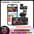 REDTIGER F17 Elite Smart 4K Dashcam 3-Kanal 5.8GHz WiFi GPS Touchscreen HDR Nachtsicht Sprachsteuerung Smart