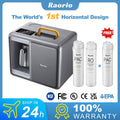 Raorio Outdoor Camping Wasserfilter Tragbar RO+UV 5-Stufen Umkehrosmose Wassererwärmung Smart