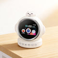 KI Lautsprecher WiFi Sprachassistent HD Touchscreen Display Wecker Hi-Fi Stereo RGB Nachtlicht Smart