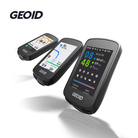 GEOID CC700 GPS Fahrradcomputer Farbdisplay Drahtlos IPX7 Wasserdicht Mehrsprachig