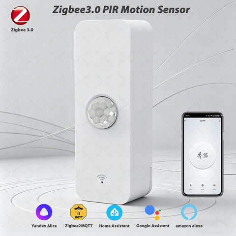 Zigbee 3.0 PIR Bewegungssensor Smart Home Infrarot Sicherheitssystem Yandex Zigbee2MQTT Home Assistant