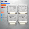 GIRIER Tuya ZigBee 3.0 Smart Switch Modul Ohne Neutralleiter DIY Lichtschalter Alexa Google