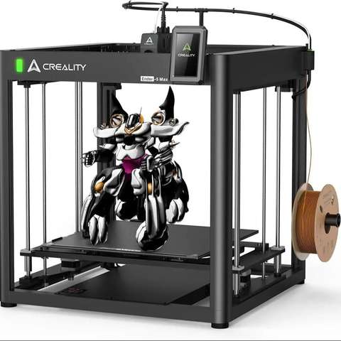 Creality Ender 5 Max 3D-Drucker 700mm/s 36-Punkt Auto-Nivellierung 300°C Hochtemperatur Linearschiene Smart