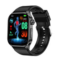 ET580 Smartwatch 2.04 Zoll AMOLED Bluetooth EKG Blutdruck Sauerstoff SOS Herzfrequenz