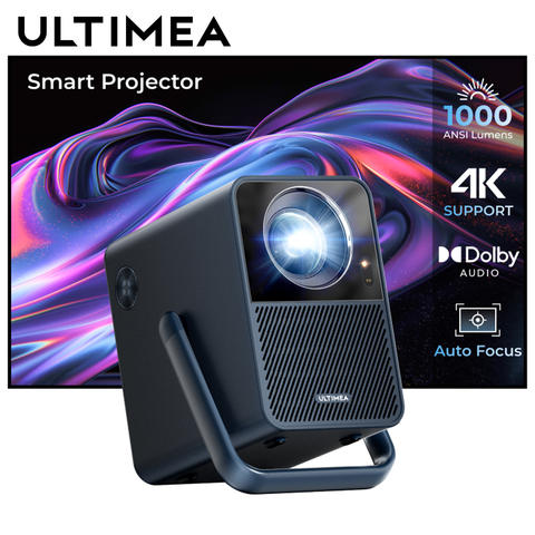 ULTIMEA Poseidon E40 Full HD 1080P 4K Projektor Android TV 11 Netflix Dolby Audio Heimkino Decoder Smart