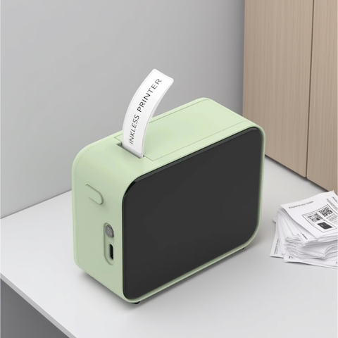MarkLife P15 Mini Tragbarer Thermodrucker Bluetooth Kabellos Label Aufkleber Maschine