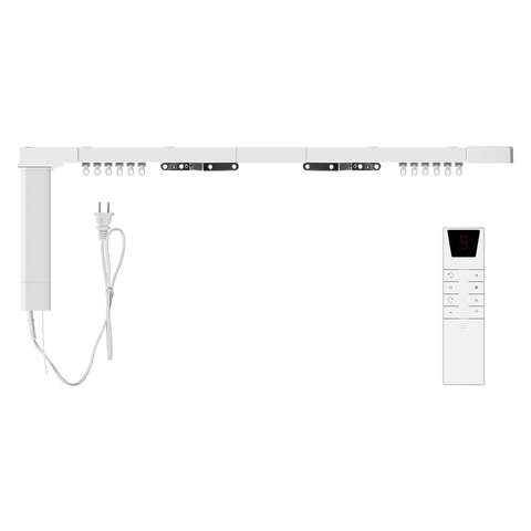 Zemismart Zigbee Smart Vorhangmotor mit Schiene Tuya Alexa Google Home Alice Sprachsteuerung Smart