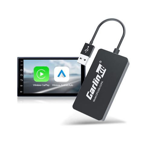 CarlinKit Wireless CarPlay Adapter USB Android Auto Dongle Multimedia Mirrorlink Waze Spotify