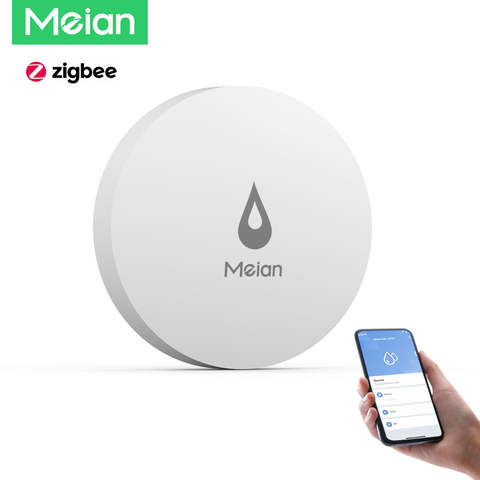 Meian ZigBee Wasserleck Sensor Tuya Überschwemmungsdetektor WLAN Smart Home Sicherheitsalarm