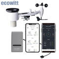 Ecowitt GW1201 7-in-1 WiFi Wetterstation IoT Gateway WS69 Solar Außensensor Smart