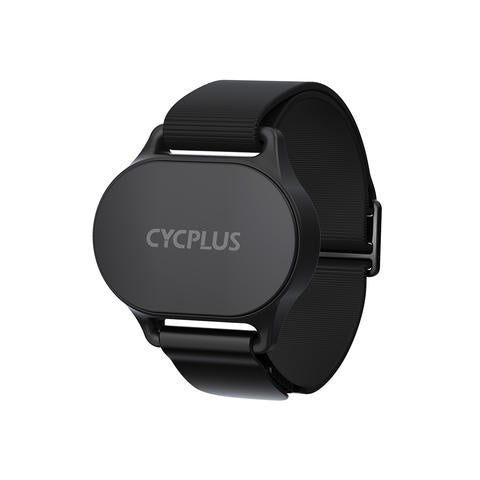 CYCPLUS Herzfrequenzsensor Armband Handgelenk Bluetooth ANT+ Fitnessmonitor für GPS Fahrradcomputer Garmin Wahoo Smart
