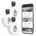ORIA Bluetooth Thermometer-Hygrometer Mini Innentemperatur Feuchtigkeitssensor APP