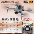 L600 PRO MAX GPS Drohne 4K HD Dual Kamera 3-Achsen PTZ Bürstenlos Hindernisvermeidung 5G WIFI Quadcopter